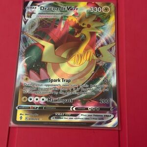 Dracozolt VMAX Pokémon Card 059/203